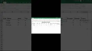 How to Use Leave Formula in Excel | #shorts #shortvideo #shotsvideoviral #computerworldchannel