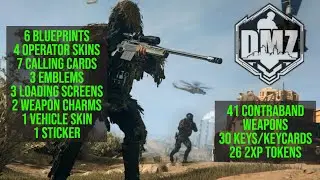 DMZ All Mission Rewards Showcase [4K]