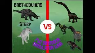 Dinosaur simulator KOSing turns into a huge war!