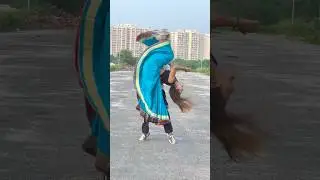Hard to do flip in this outfit #gymnast #acrobatics #action #stunt #couplegoals #viralshort #flip