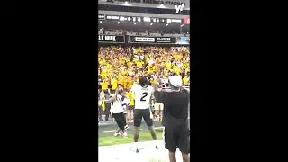 Shedeur Sanders taunts Arizona State student section after win