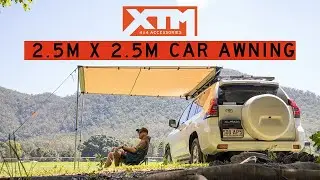 XTM 2.5m x 2.5m Car Awning
