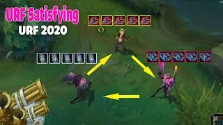 URF Satisfying ( Outplays ,OneShot , Fun , Troll... )