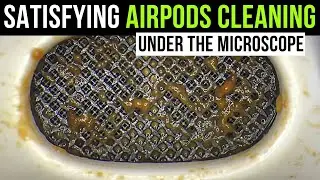 Cleaning AirPods Under The Microscope at Phone Fix Craft