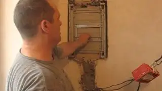 Electrical panel installation/part 1