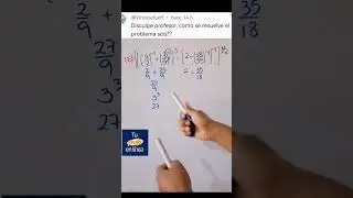 Ejercicio Propuesto del Video Teoría de Exponentes 04. Míralo en el video Relacionado 👇