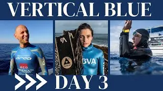 Freediving Competition at Vertical Blue (Sofia Gomez, Mateusz Malina, Juan Valdivia)