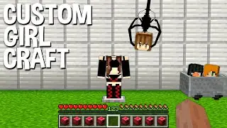 What Happen If You CRAFT CUSTOM GIRL In Minecraft ???