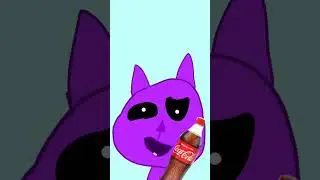 SAY COCA COLA WITHOUT YOUR LIPS TOUCHING 🤣🤣🤣🤣🤣 #poppyplaytime #catnap #poppyplaytimechapter3 #coke