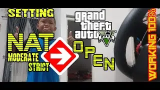 cara setting nat strict to open