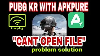How to download PUBG Kr | Can't open file?ApkPure | Pubg mobile india after ban |Korean pubg | TOAO