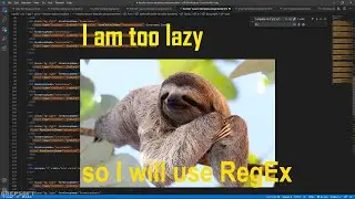 VS Code Tip and Tricks | RegEx
