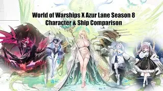 [Azur Lane] Priority Research Season 8 shipgirls announced! Character Art & Ship design comparison