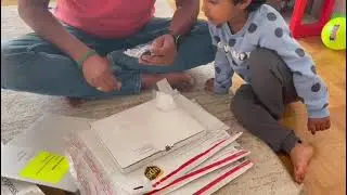 CCIE Hot Plague unpacking video with My kid(Riya)