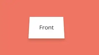 Flip on Click animation using CSS | | Mr. Project Designer