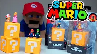 Super Mario Bros Movie Mini Micro Figures Jakks Set