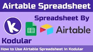 How to Use Spreadsheet in Kodular | Spreadsheet By Airtable | Spreadsheet Tutorial Hindi 2019