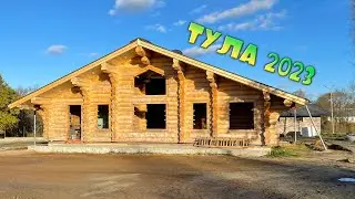 Крыша на сруб из кедра в Туле