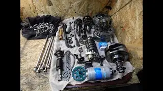 Bajaj v15 ремонт кпп  разбор 2 часть