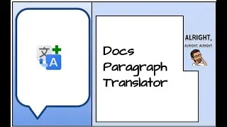 Translate paragraphs in Docs