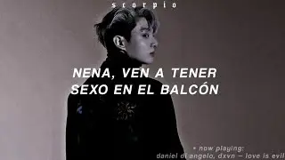 ⋆ daniel di angelo ft. dxvn — love is evil [trad. español]