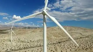 video drone wind turbines cat city cathedral city hills by alan gough