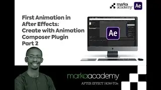 First Animation in After Effects: Create with Animation Composer Plugin  Part 2