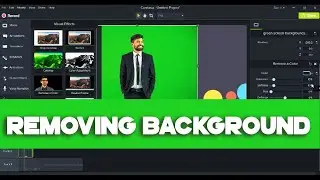 How to remove green screen in camtasia studio for video and image