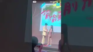 zhaolusi and chen zheyuan are playing games  😂😂 hidden love press conference