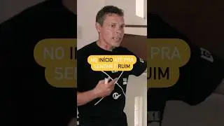 No início até pra sentar é ruim.