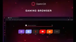 Opera GX - browser dedicat pentru gaming