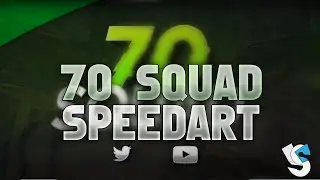YouTube Channel Banner Design In Adobe Photoshop - 70 Squad