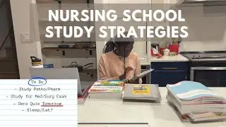 How I Study In Nursing School | TIPS & TRICKS