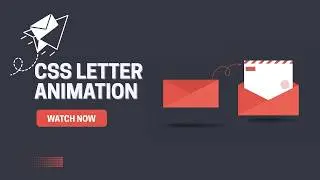 Pure CSS Envelope Letter Animation | HTML CSS Hover Effect Tutorial (No JS)