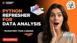 Python Refresher for Data Analysis 🚀 Lists, Dicts, Loops & Functions Explained 