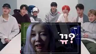 MONSTA X reaction to BLACKPINK naughty