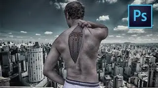 Skin Tearing Photo Manipulation | Photoshop CC 2017 Tutorial