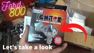 Lets take a look at the electronic ignition for the ford 800 and some other parts we ordered