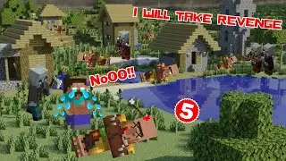 Ohh Noo!! PILLAGERS Raid on me...