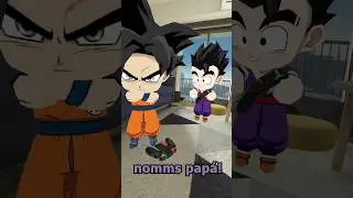 GOKU REGAÑA A GOHAN POR PERDER / Vacaciones Saiyajin