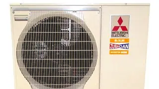 Mitsubishi Electric Zubadan - работа воздушного теплового насоса в режиме оттайки наружного блока