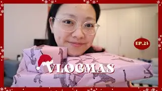 Vlogmas｜🎄荷蘭聖誕月日常｜開箱聖誕禮物、逛荷蘭商業巨型超市