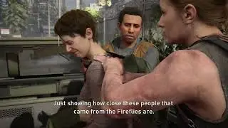 The last of us part 2 remastered Abby Seattle day 1 cinematics with audio commentary