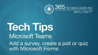 Add a survey, create a poll or quiz with Microsoft Forms in Microsoft Teams
