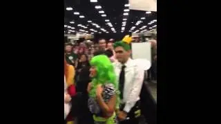 The Line for RuPaul at Comikaze