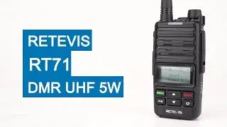 Retevis RT71 DMR Digital UHF 400-480MHz 5W radio