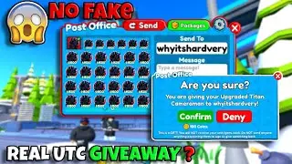 🫢OMG ! TOILET TOWER DEFENSE TITAN UNITS GIVEAWAY | REAL or FAKE ?