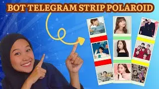 How to make a polaroid strip photo on a cellphone Telegram bot to make a polaroid strip photo