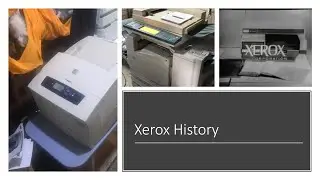 Xerox Phaser 8560 and Xerox Photocopiers History