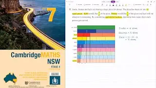 How to answer Q13 of Exercise 4D of the Cambridge Year 7 Textbook